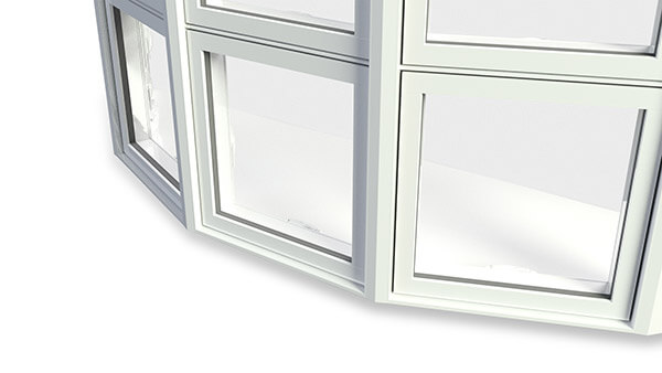 Beverley Hills bay windows feature a High-gloss finish.