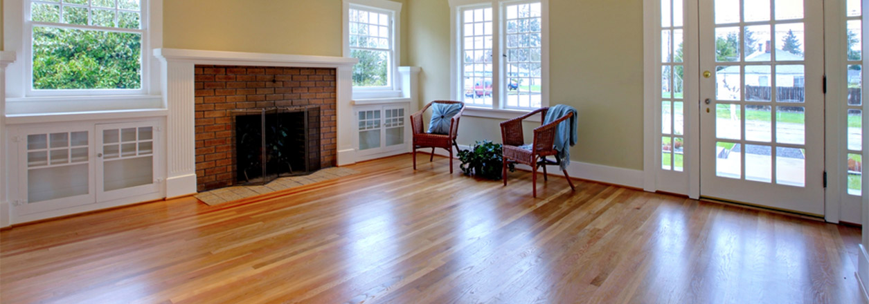 Natural light in open room.