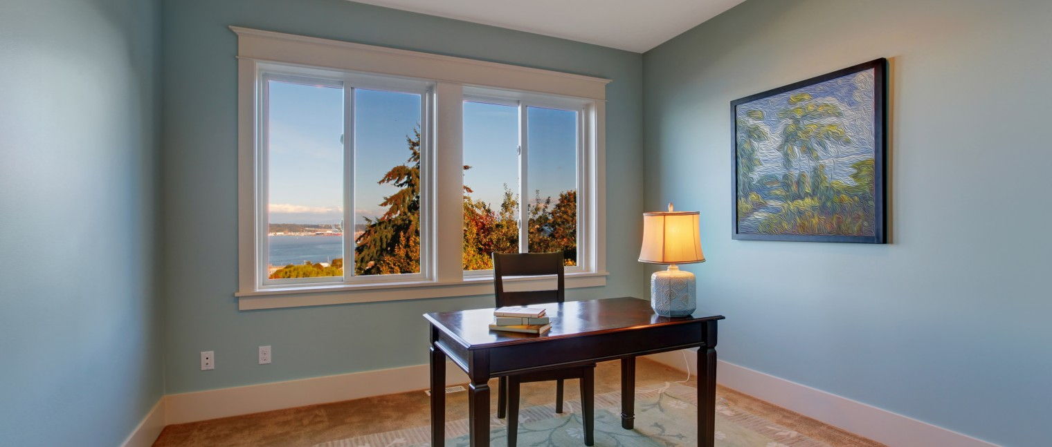 In your office horizontal slider windows allow for ease of opening and closing at your convenience.