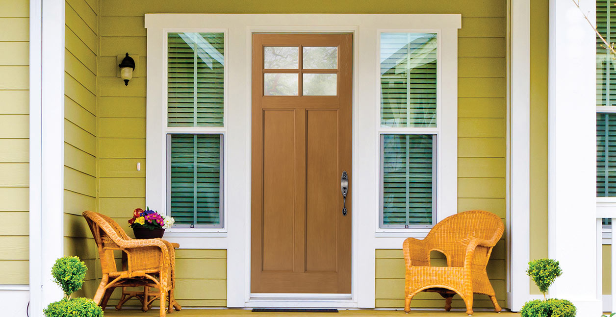 Beautiful front door by Novatech