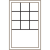 Triple Ladder Window Grille