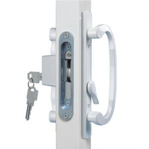 White Patio Door Hardware