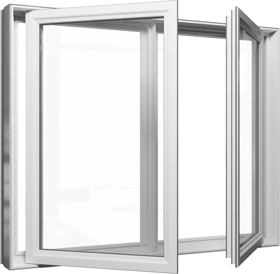 PVC Casement Windows