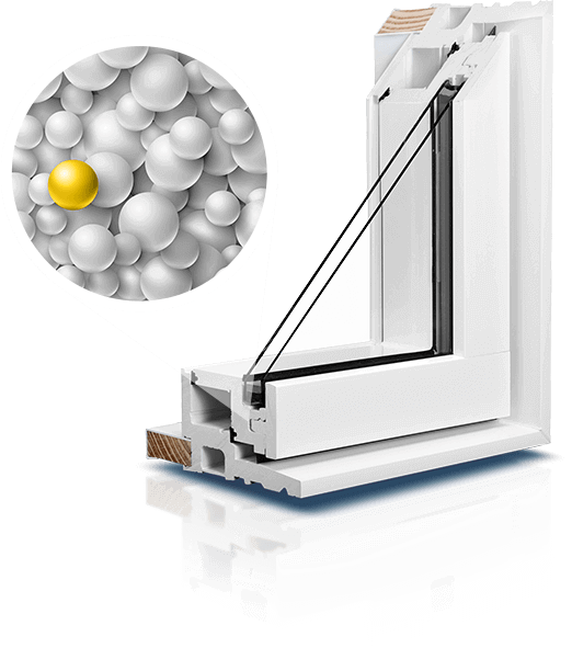 A Cutaway showing the mPVC structure of a RevoCell Window